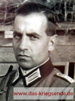 Hans Scheller. Im März 1945 unschuldig hingerichtet.