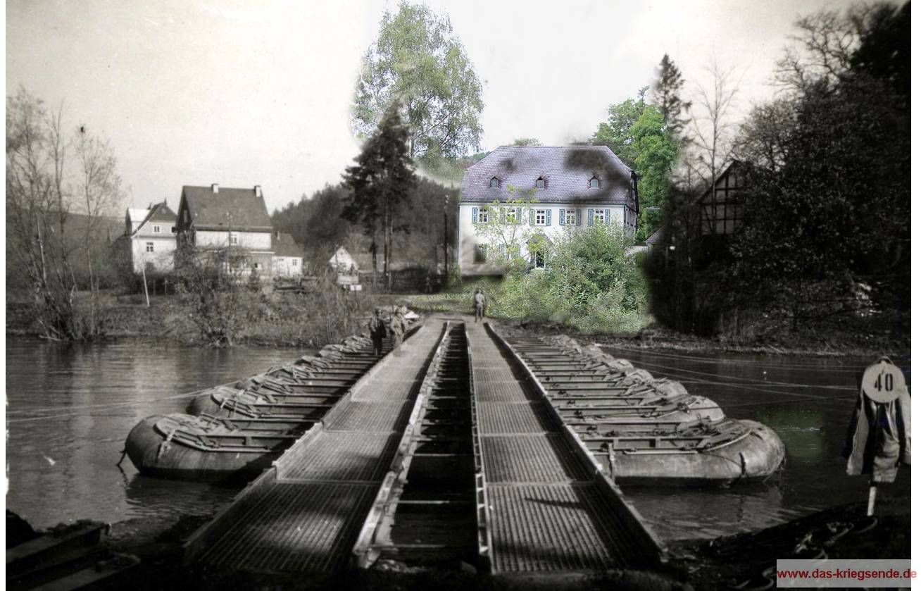 Das Alte Zollhaus in Wissen in einem Ghost-Foto